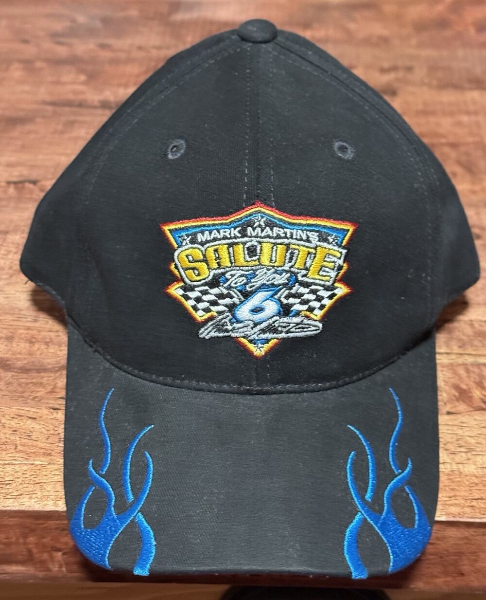 Mark Martin Salute To You Baseball Hat NASCAR Cap